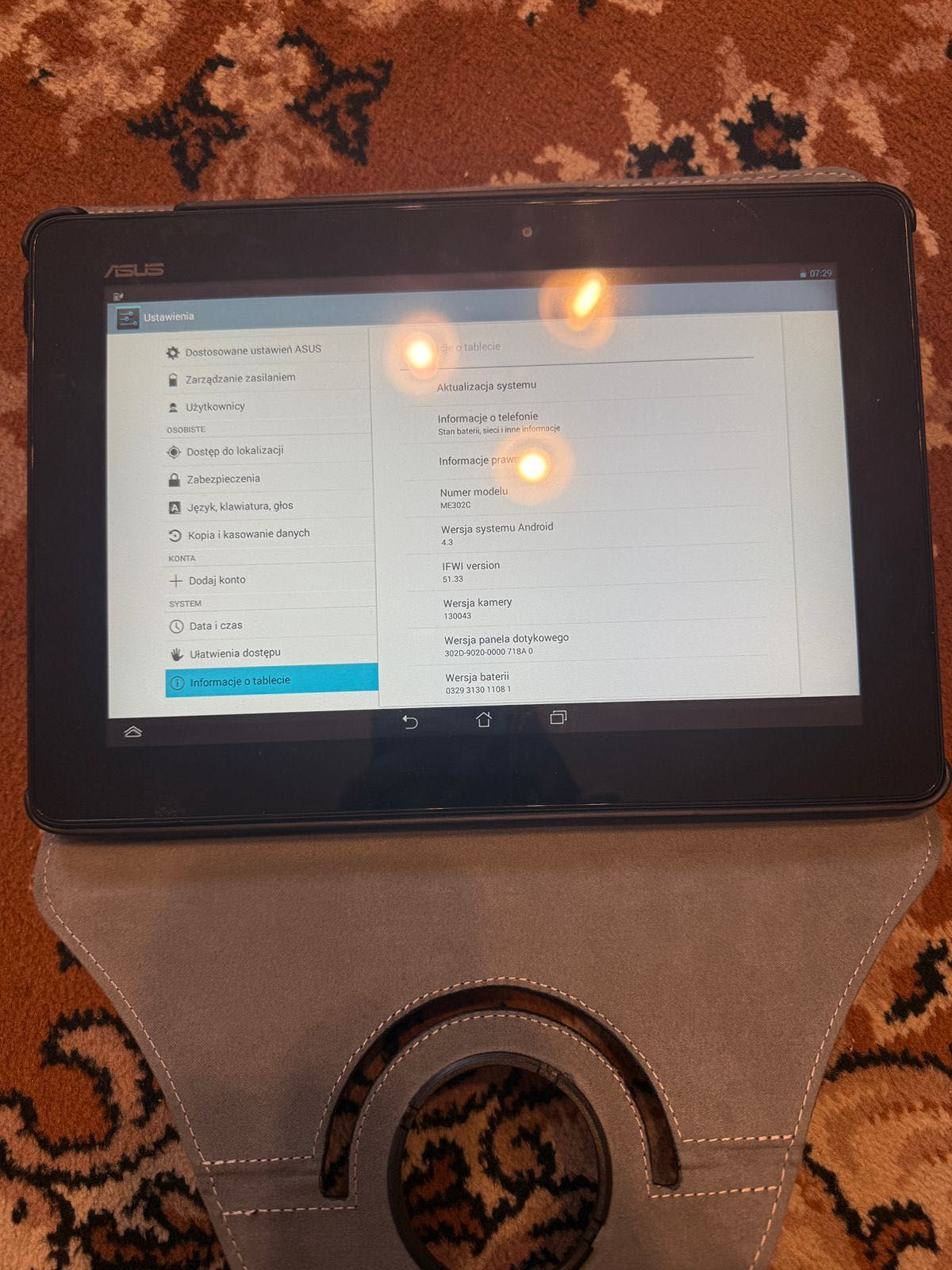 Tablet Asus MeMo Pad