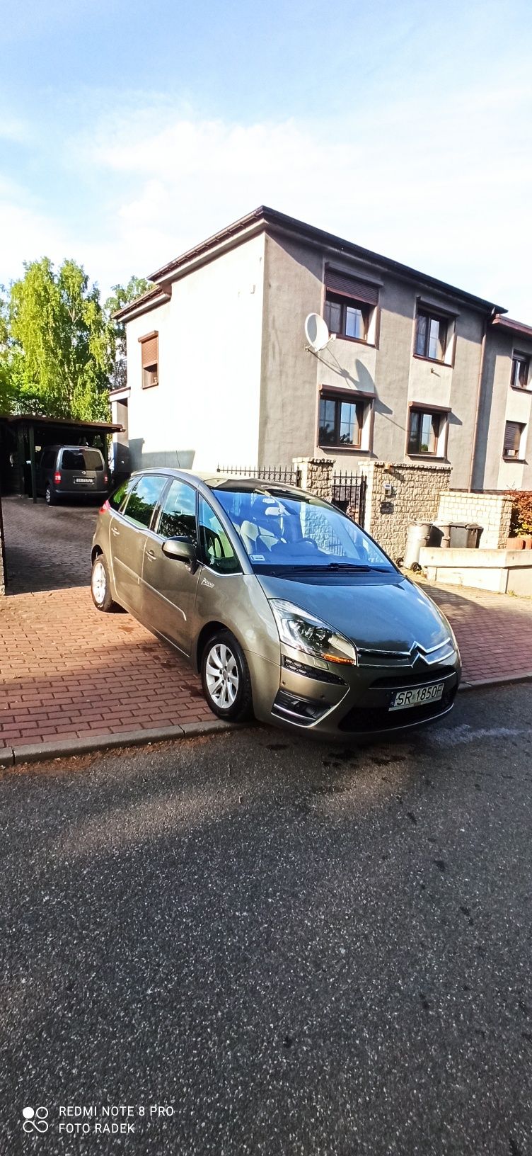 Citroen C4 Picasso Exclusive, prywatny, automat, tempomat, klima, pano