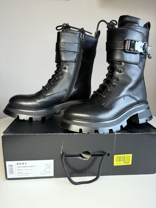 Черевики/чоботи DKNY натураль шкіра оригінал купувала в Мілані за 330€