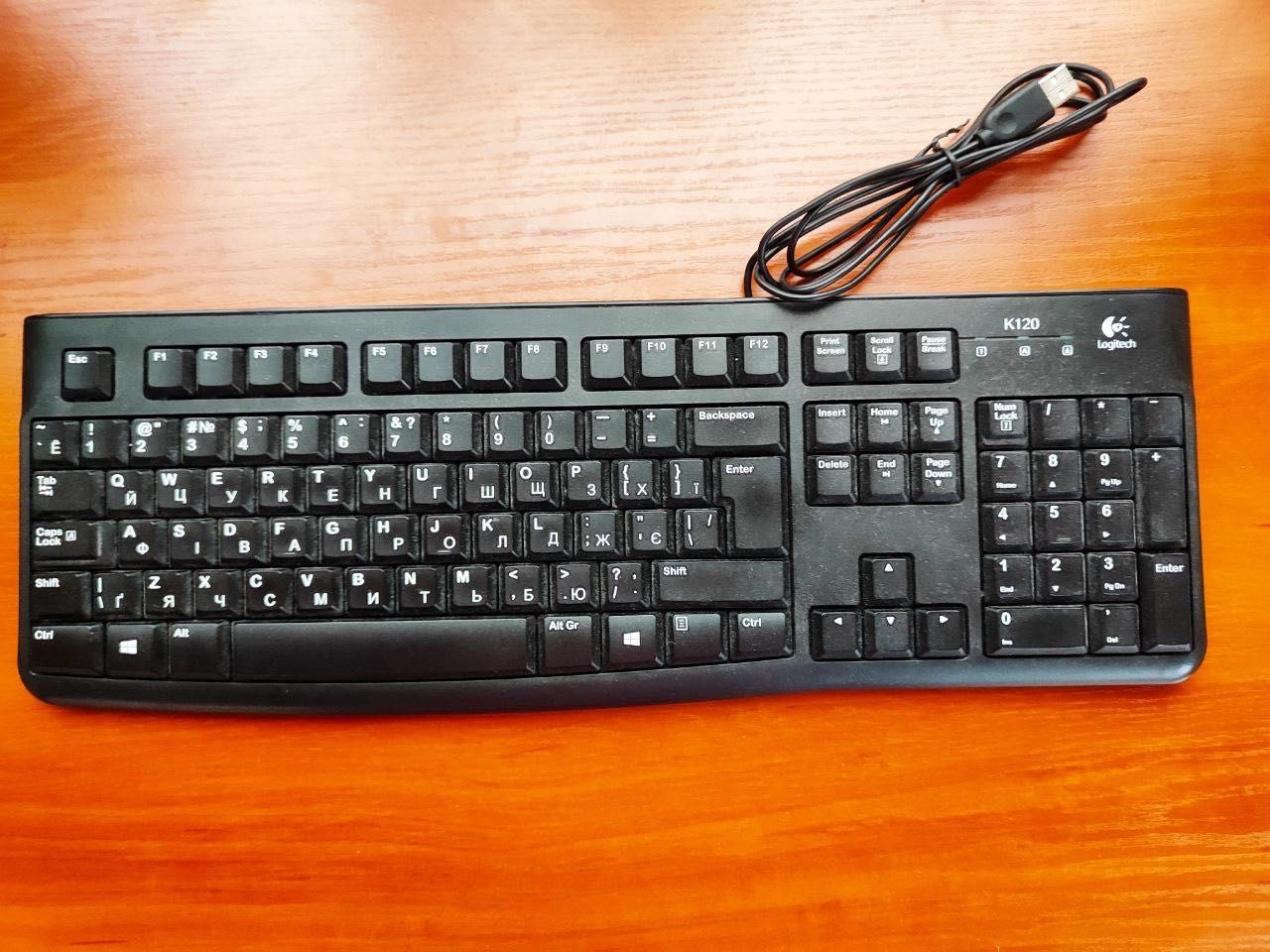 Клавіатура Logitek K120 usb