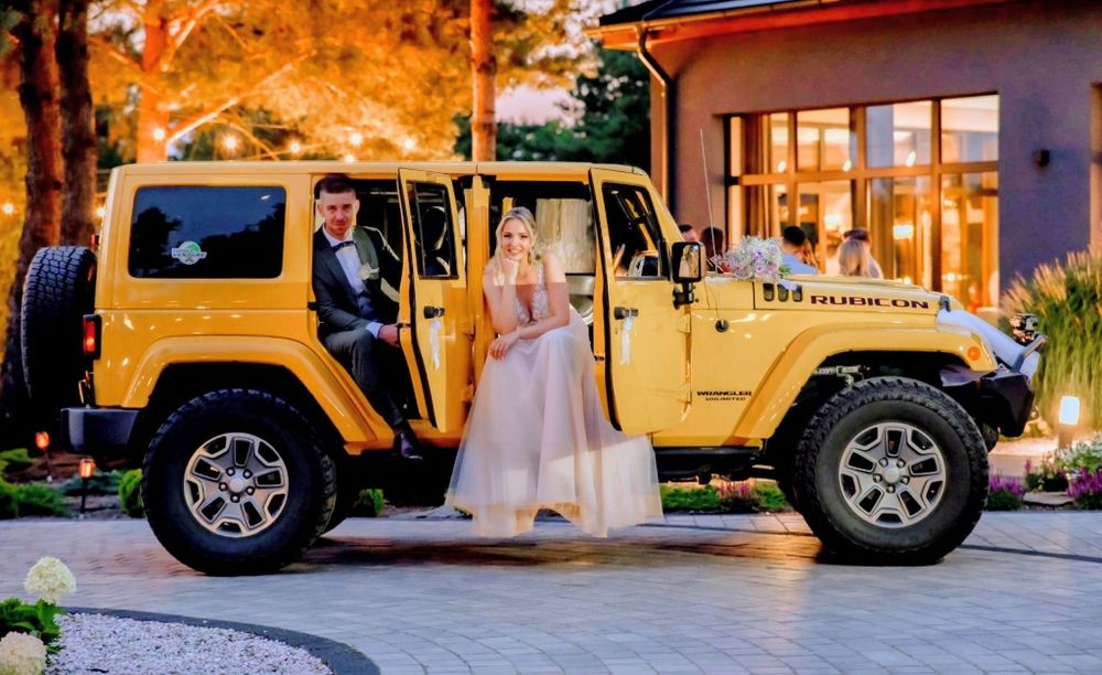 Jeep Wrangler Rubicon do ślubu