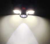 Lanterna de cabeça LED - bateria de lítio - NOVA