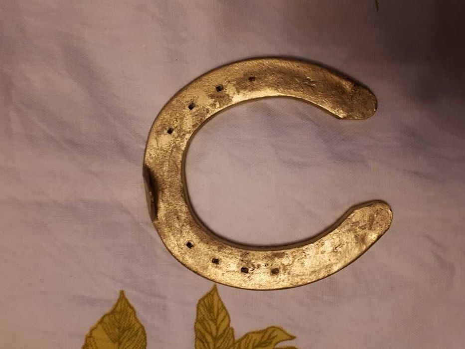 " złote" podkowy na szczęście