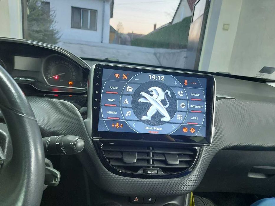 (NOVO) Rádio 2DIN 10.1" • Peugeot 208 / 2008 • Android [4+32GB]