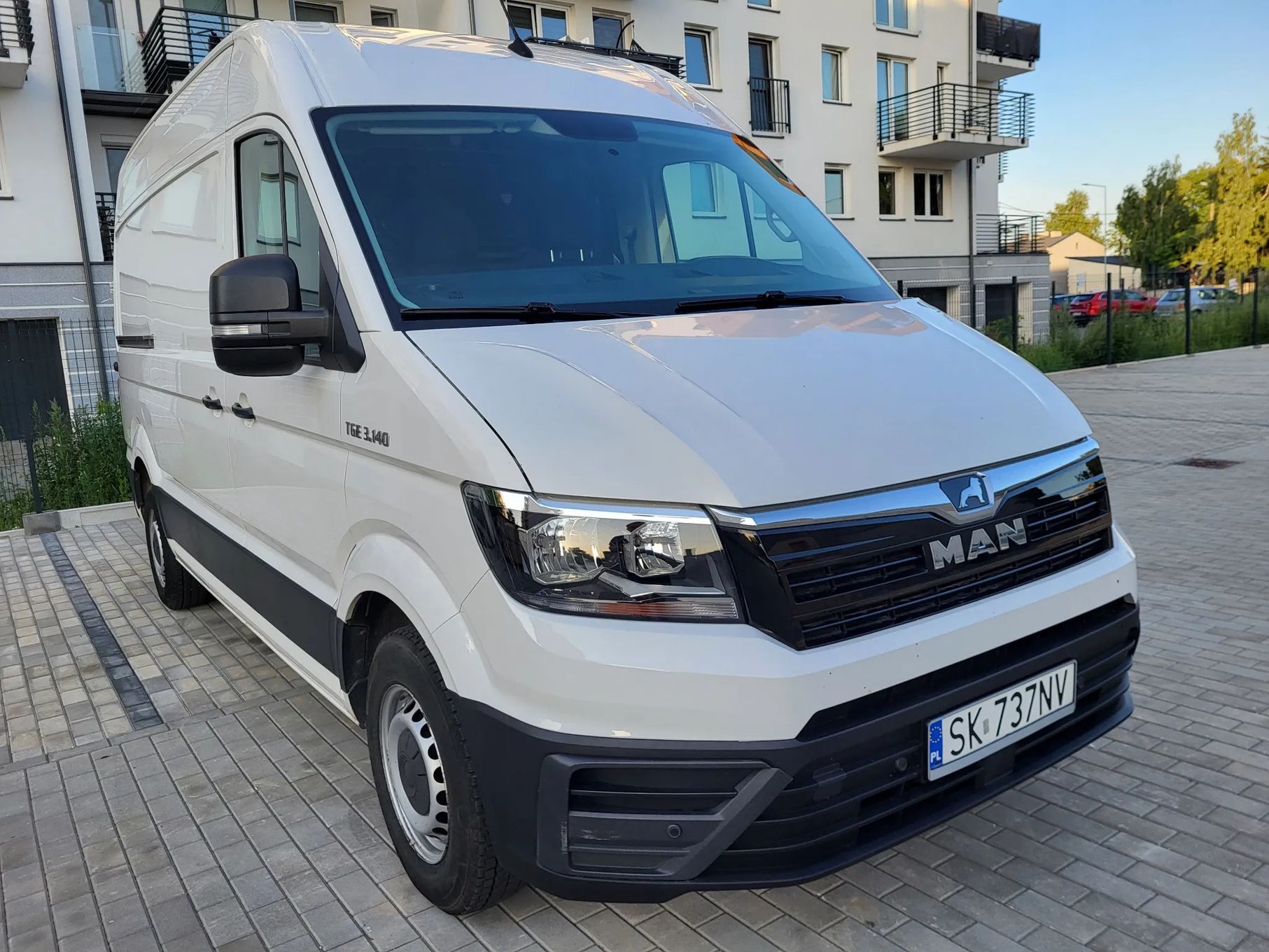MAN TGE 3.140  2.0 140 KM Polski Salon FV 23 % Blaszak 3,5 T KLIMA 2018 r