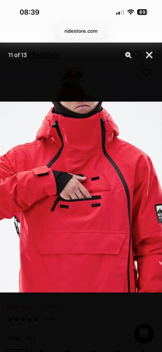 Kurtka snowboardowa montec doom M