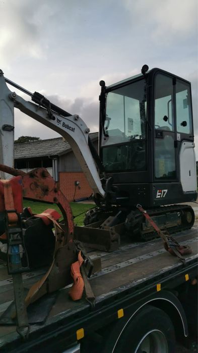 Minikoparka Bobcat E17 mini Koparka