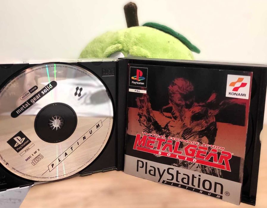 Metal Gear Solid PS1 – Edição Platinum PAL