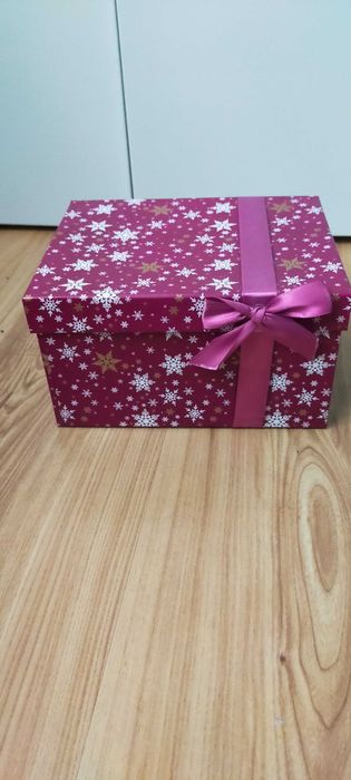 pudełko prezentowe świąteczne