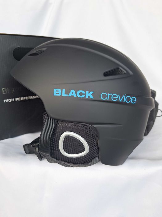 Kask narciarski Black Crevice Kitzbuhel Matt Black Blue L 59-60cm