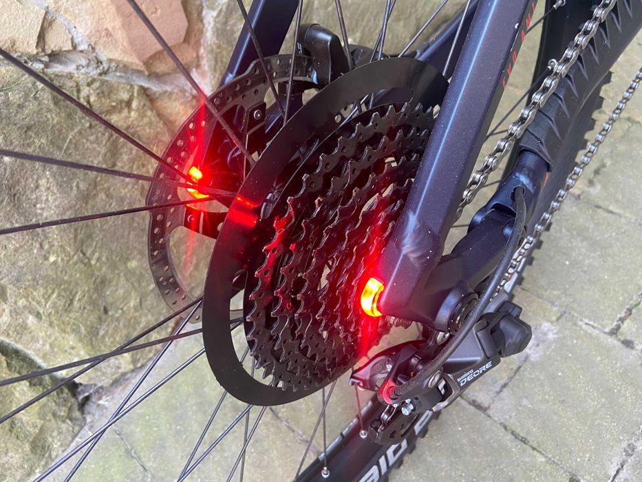 Eлектровелосипед двопідвіс Bulls Sonic Evo AM1 2023 750 батарея