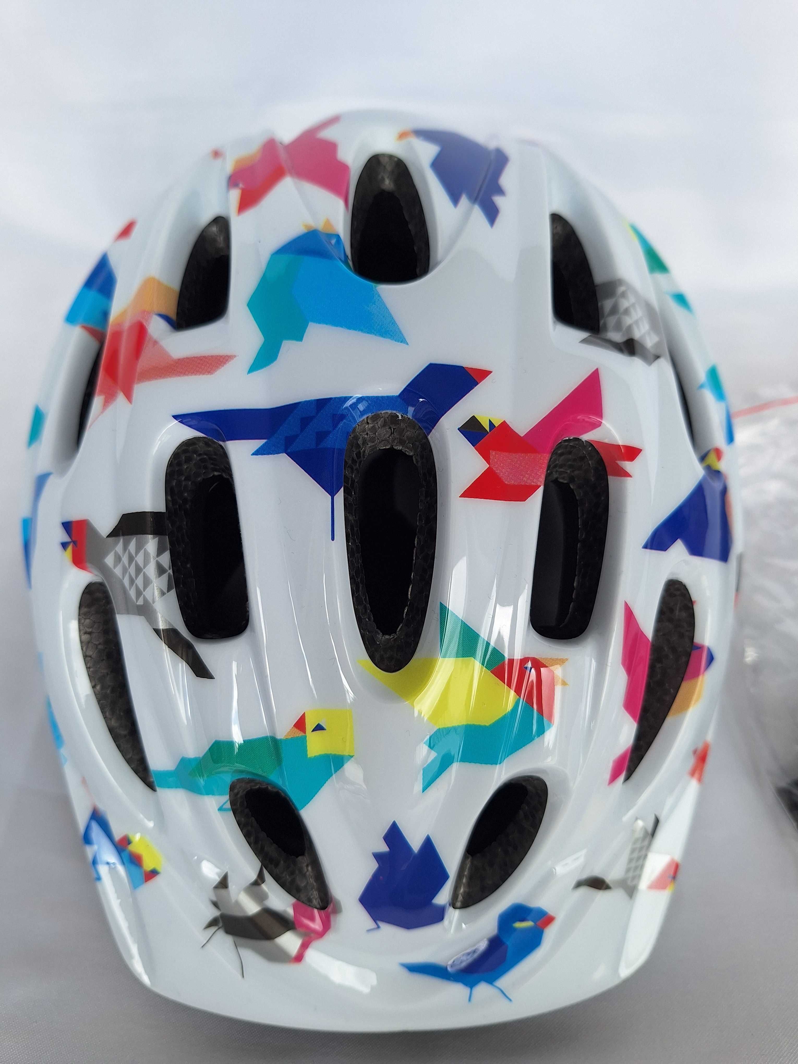 Kask rowerowy dziecięcy Onbros EXCLU0CBHO Birds S 48-54cm