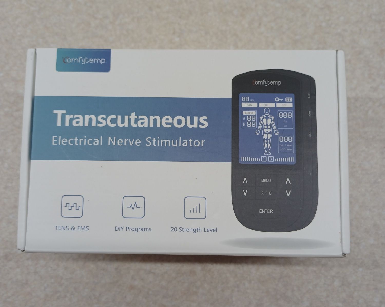 Массажер Transcutaneous электрод разогревающий
