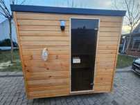 Sauna Ogrodowa Izolowana 8Kw 3F/480V , Plug & Play
