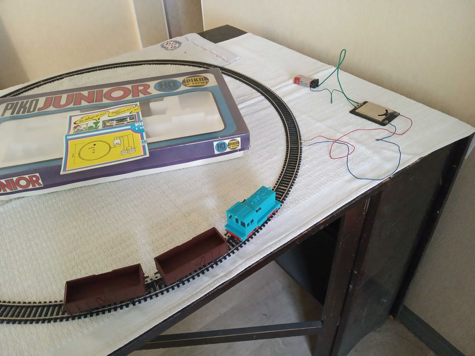 «Piko» железная дорога ГДР, рабочая, комплект, №04011