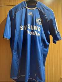 Camisola oficial Chelsea autografada Drogba