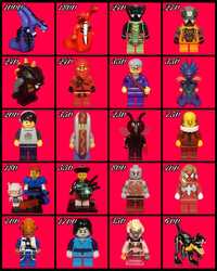 Минифигурки из различных серий LEGO (Лего)