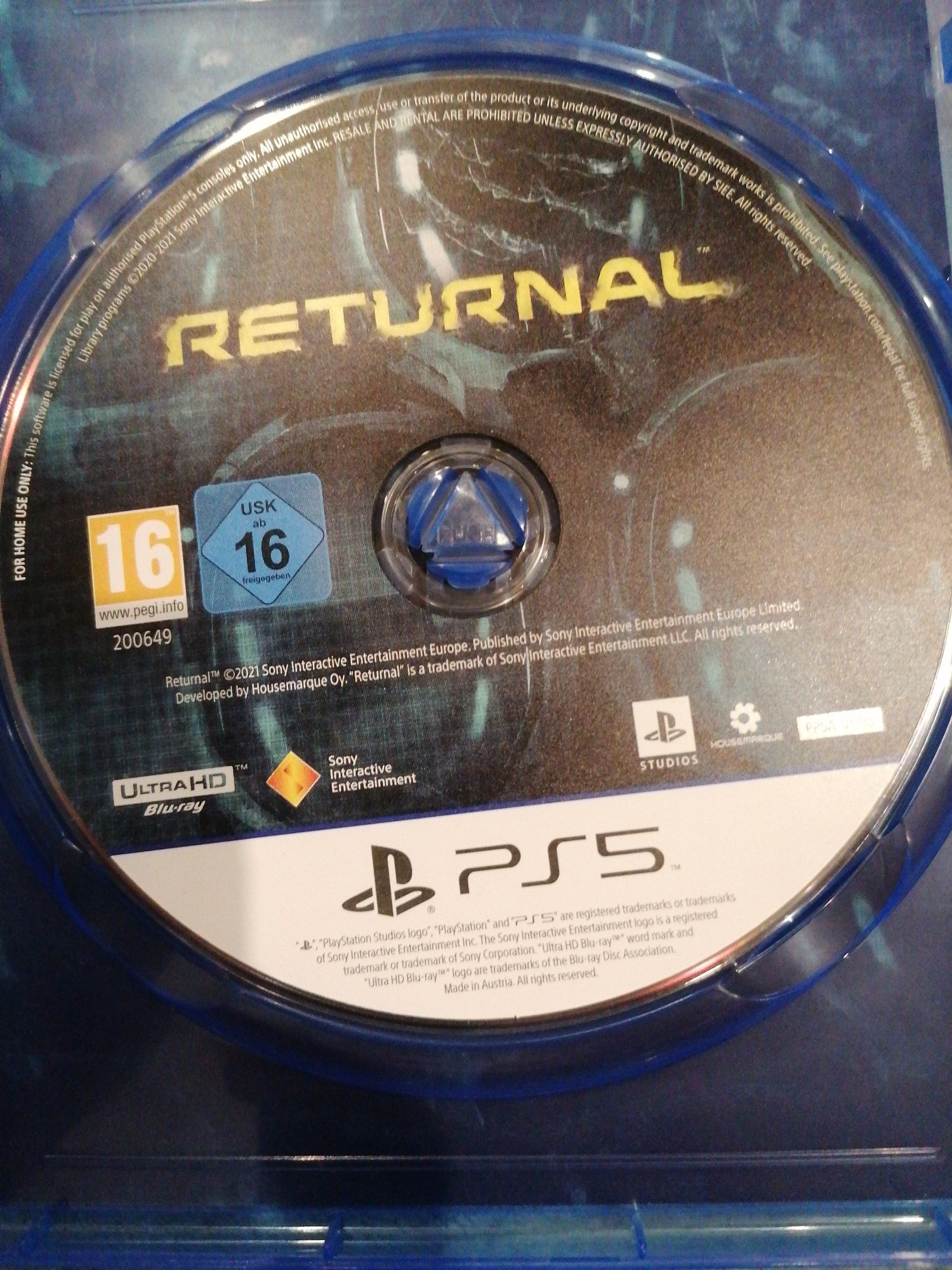 Jogo returnal ps5