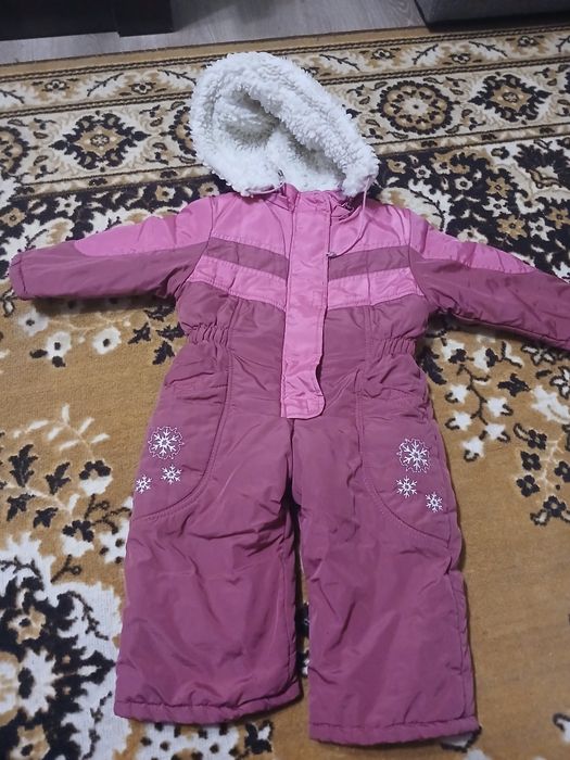 Зимовий комбінезон для дівчинки 86 р