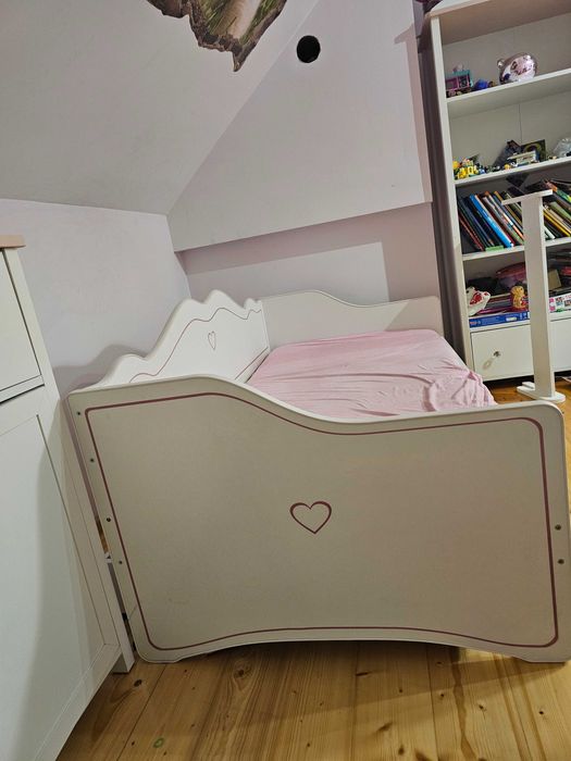 Łóżko dla dziewczynki 160×80