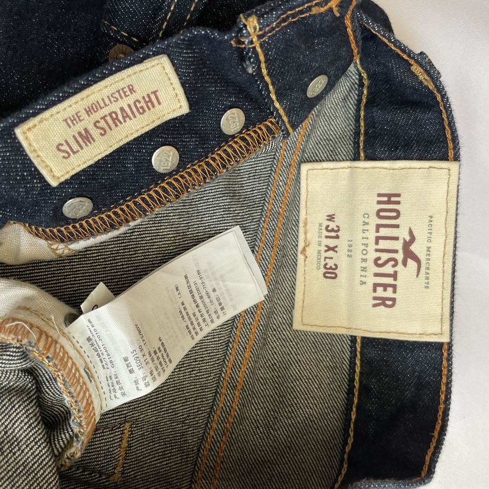 Чоловічі Джинси Hollister Straight Fit Jeans