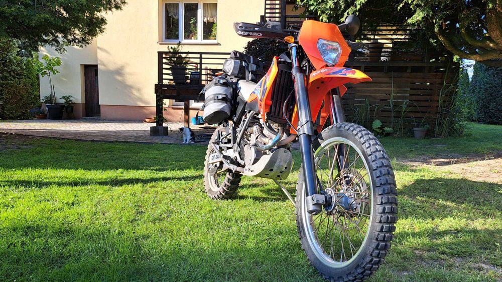 KTM 640 Enduro 1999 • Zadbany • Sakwy + nowy napęd