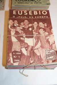 Coleção completa da 1ª  á 7 ª serie Ídolos do Desporto, 1956 a 1972