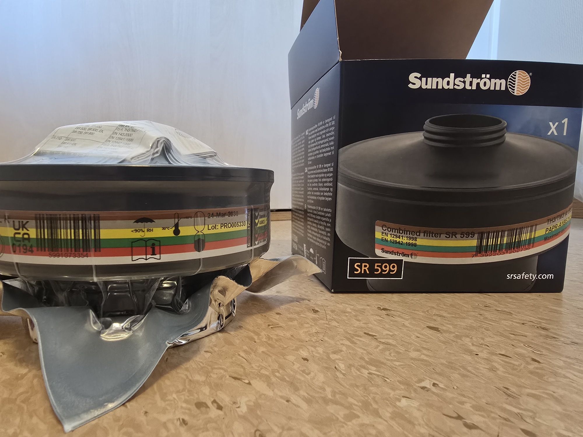 Sundström Sr 599 filtr gazowy do maski