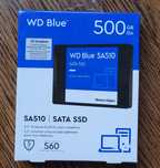 Nowy dysk twardy SATA SSD WD Blue 500GB 2,5" - 5 lat gwarancji