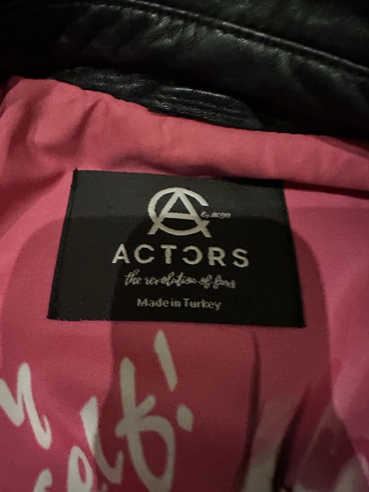 Кожаная куртка ACTORS