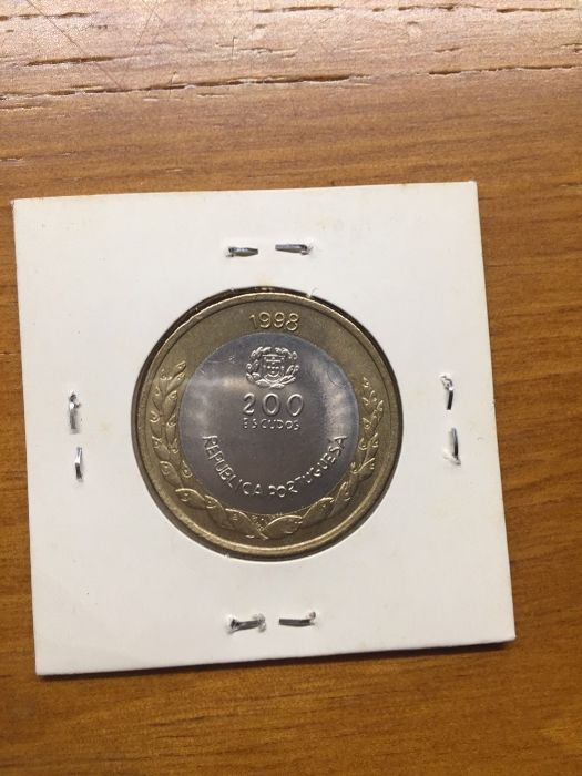 Moeda 200 escudos expo