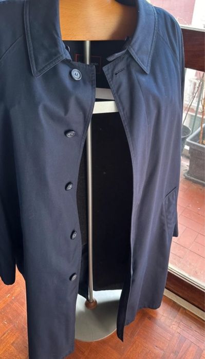 Gabardine Pierre Cardin tamanho 50 azul escuro