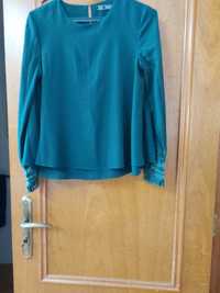 Camisola verde Zara Xs