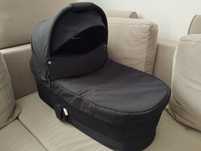 Gondola Cybex Cot S Deep Black - Stan bardzo dobry! Folia przeciwdeszc