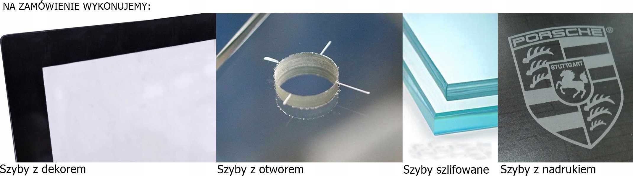 Szyba do kominka kominkowa na wymiar żaroodporna 4mm, wysyłka w 24h