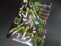 Стикеры наклейки монстер енерджи Энерджи monster energy журналов
