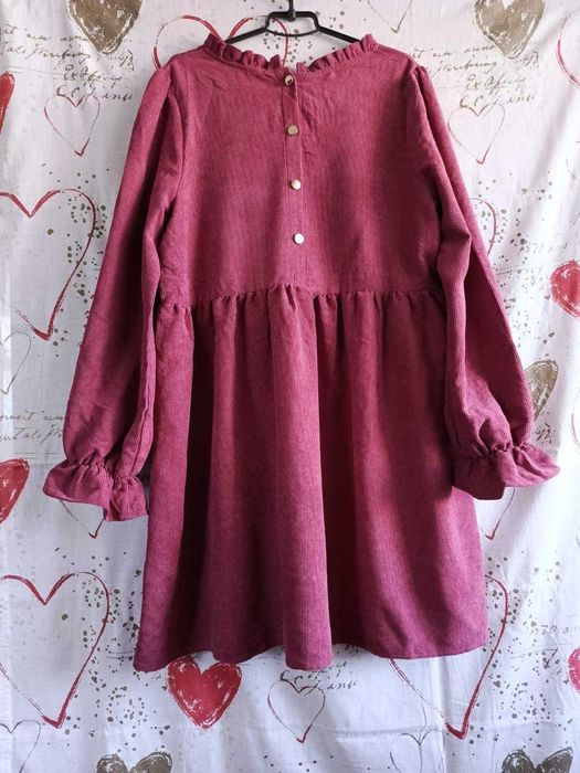 Плаття Shein в дрібний рубчик