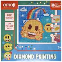 Haft diamentowy emoji malowanie diamentami buźki