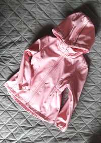 C&A kurtka softshell przejściowa z kapturem płaszczyk slim 110