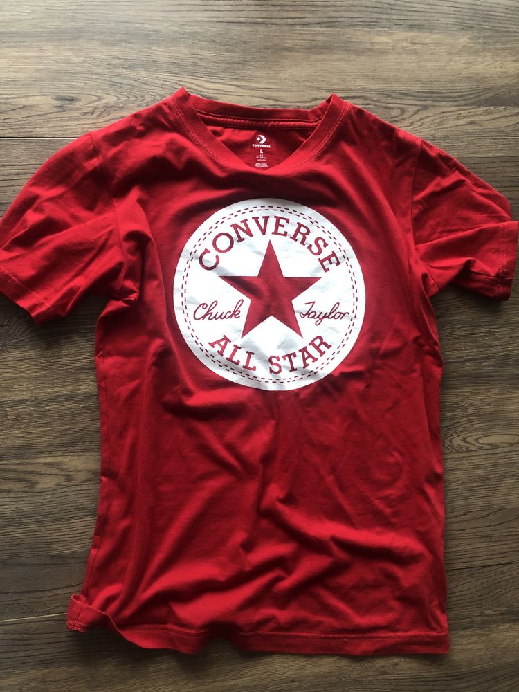 Koszulka Converse L czerwona