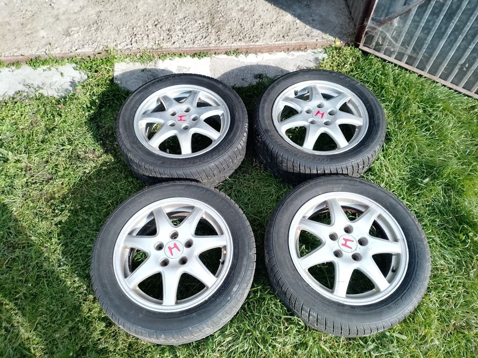 Felgi aluminiowe Honda 16" 5x14.3 + opony zimowe