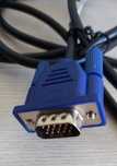 Kabel VGA niebieski do monitora