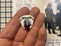 Metallica Kraków 2018 - kostka od Kirka Hammetta