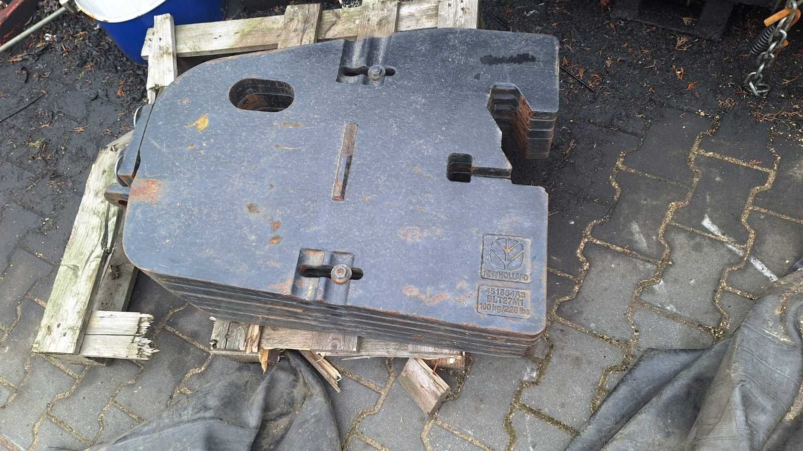 Obciążniki Balast New Holland ,case 600 kg oryginał