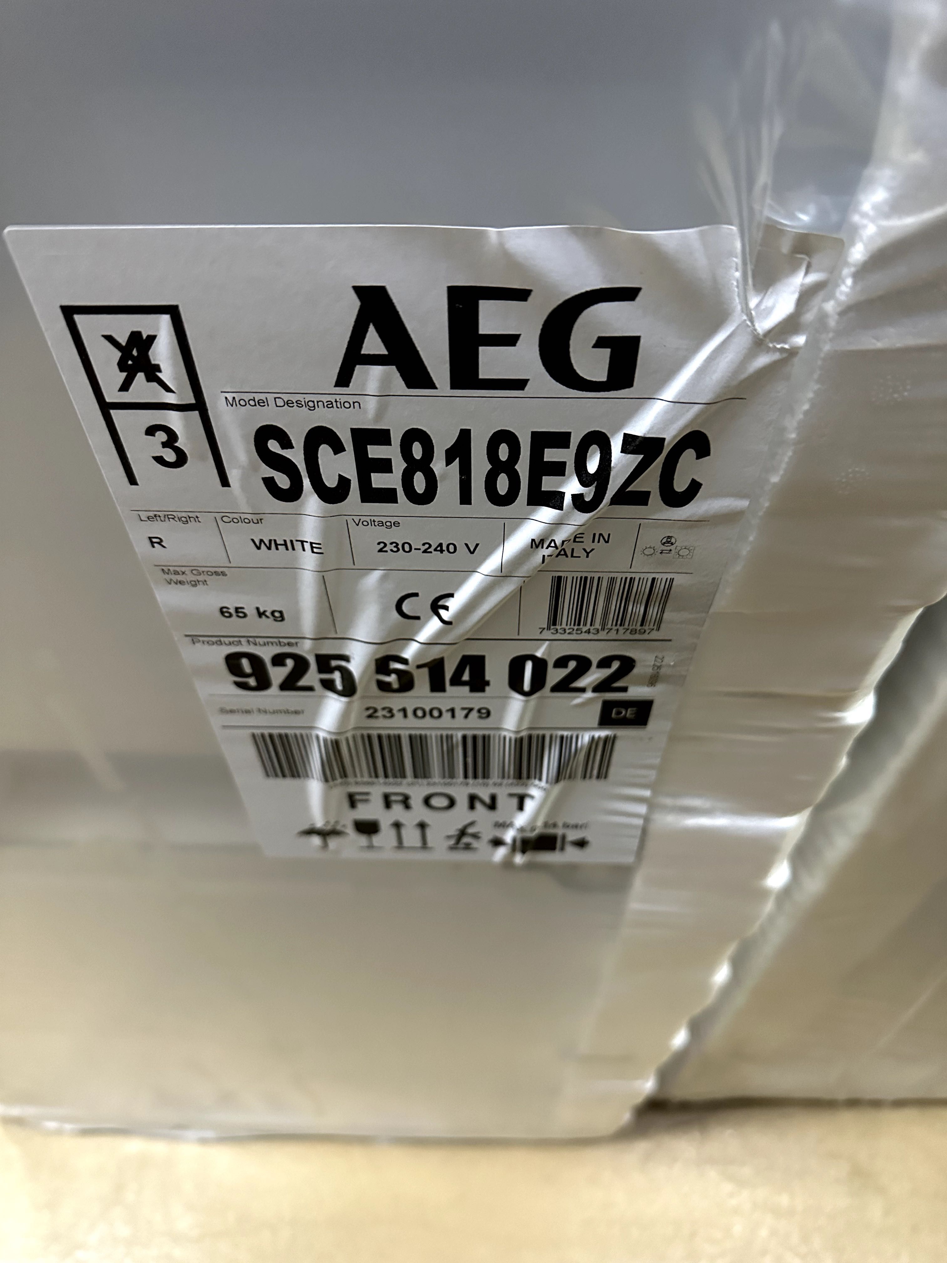 Nowe zmywarki do zabudowy AEG, 60 cm