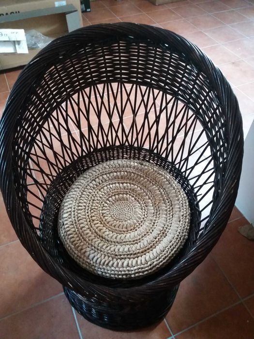 Cadeirão em verga
