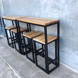 Столики барные и стулья Loft мебель дерево металл