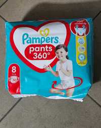 Pieluchy Pampers Pants rozmiar 8, 2x32 szt! NEW!