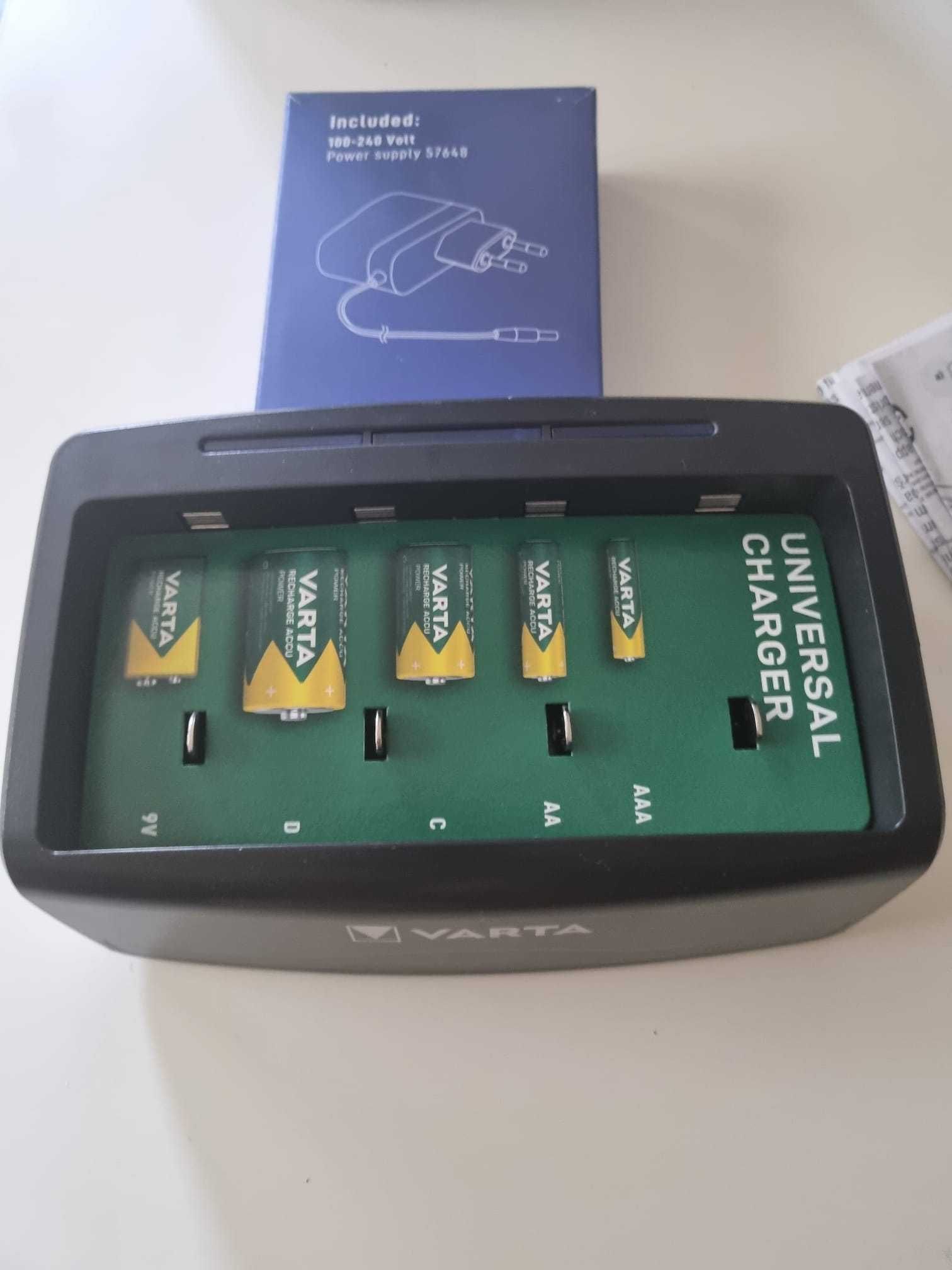 Ładowarka Varta Universal Charger Model 57648 do akumulatorków