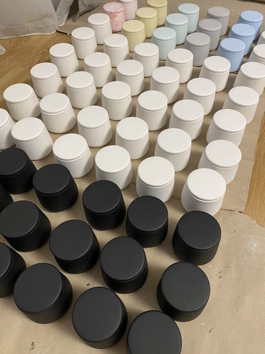 Кашпо с крышкой | Кашпо для свечей | Горшик